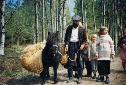 Salosen perhe ja Wendie v.d. Heide